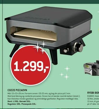 XL-BYG Cozze pizzaovn tilbud