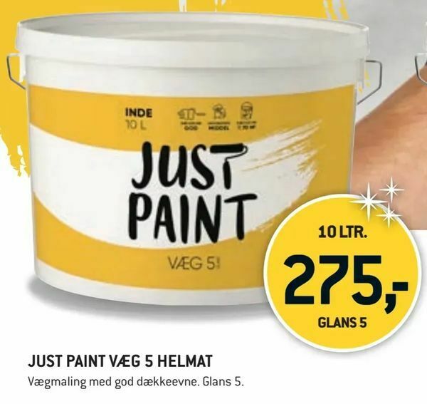 Just paint væg 5 helmat tilbud hos XLBYG