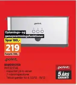 Power BRØDRISTER tilbud