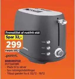 Power BRØDRISTER tilbud