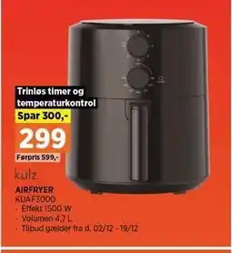 Power AIRFRYER tilbud