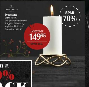 Kop & Kande Lysestage tilbud