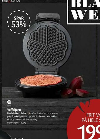Kop & Kande Vaffeljern tilbud