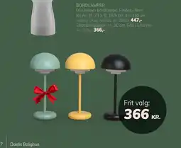BORDLAMPER