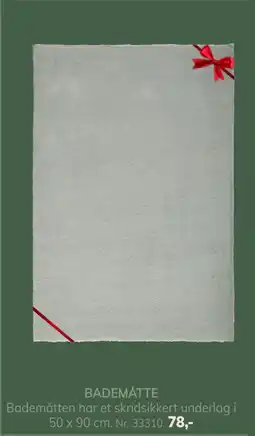 Daells Bolighus BADEMÅTTE tilbud