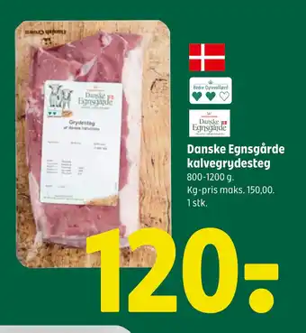 Coop 365 Danske Egnsgårde kalvegrydesteg tilbud