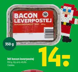 Coop 365 365 bacon leverpostej tilbud