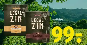 Coop 365 Legal Zin i boks tilbud