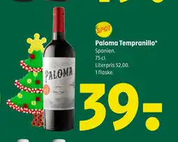 Coop 365 Paloma Tempranillo tilbud