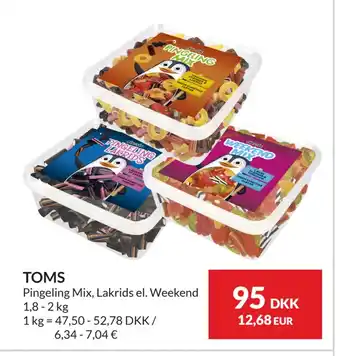 Nielsen's Discount TOMS tilbud