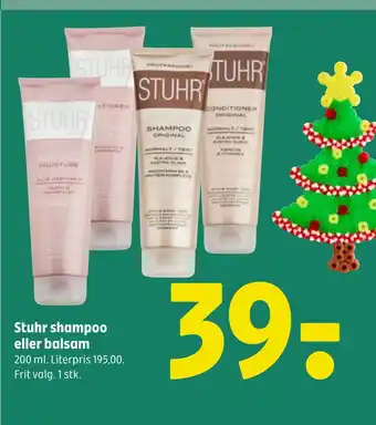 Coop 365 Stuhr shampoo eller balsam tilbud