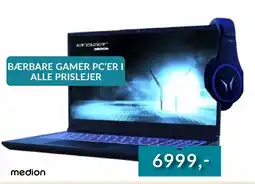 EDB Center BÆRBARE GAMER PC’ER I ALLE PRISLEJER tilbud