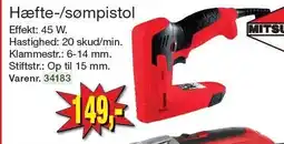 Harald Nyborg Hæfte-/sømpistol tilbud