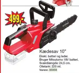 Harald Nyborg Kædesav 10'' tilbud