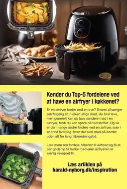 Harald Nyborg Kender du Top-5 fordelene ved at have en airfryer i køkkenet? tilbud