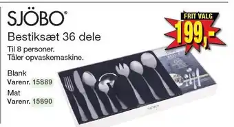 Harald Nyborg Bestiksæt 36 dele tilbud