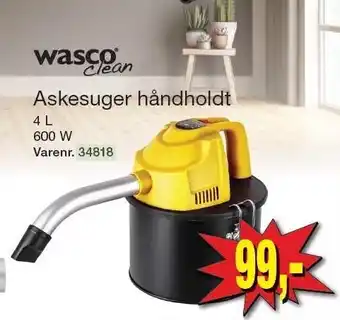 Harald Nyborg Wasco clean Askesuger håndholdt tilbud