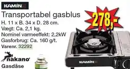 Harald Nyborg KaminX Transportabel gasblus tilbud