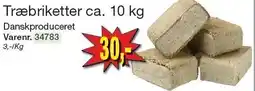 Harald Nyborg Træbriketter ca. 10 kg tilbud