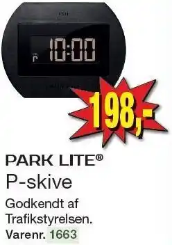 Harald Nyborg Park Lite P-skive tilbud