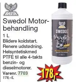 Harald Nyborg Basta Swedol Motorbehandling tilbud