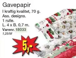 Harald Nyborg Gavepapir tilbud