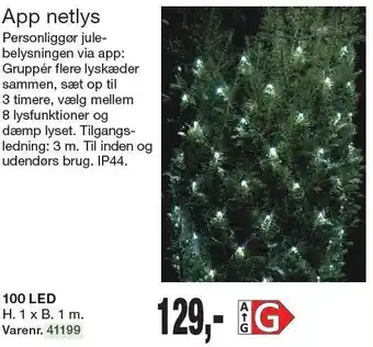 Harald Nyborg App netlys tilbud