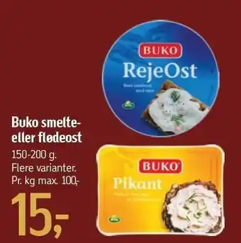 Føtex Buko smelte- eller flødeost tilbud