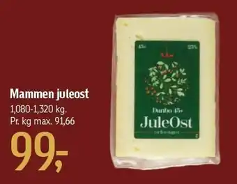 Føtex Mammen juleost tilbud