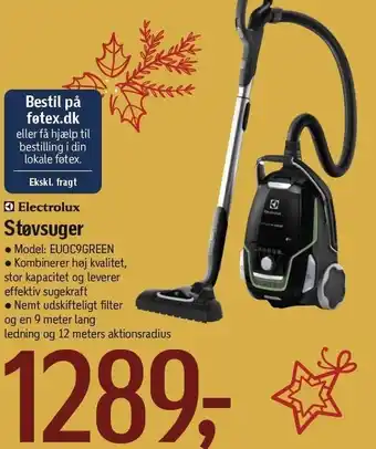 Føtex Electrolux Støvsuger tilbud