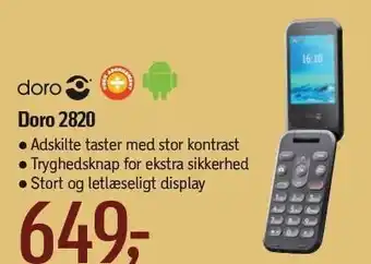 Føtex Doro 2820 tilbud