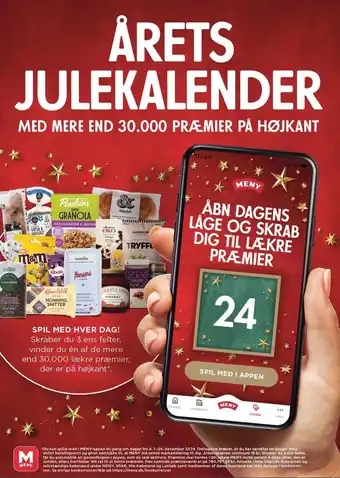 MENY ÅRETS JULEKALENDER tilbud