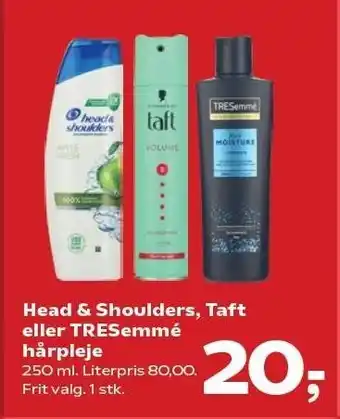 Kvickly Head & Shoulders, Taft eller TRESemmé hårpleje tilbud