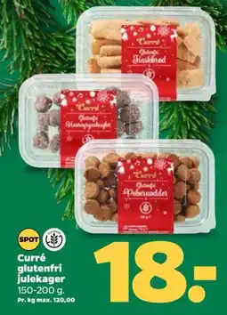 Netto CURRÉ glutenfri julekager tilbud