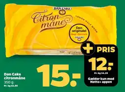 Netto DAN CAKE citronmåne tilbud