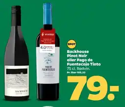 BACKHOUSE Pinot Noir eller Pago de Fuentecojo Tinto
