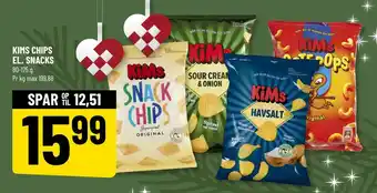 Løvbjerg KIMS CHIPS EL. SNACKS tilbud