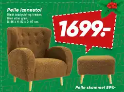Bilka Pelle lænestol tilbud