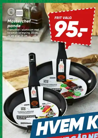 Bilka Masterchef pande tilbud