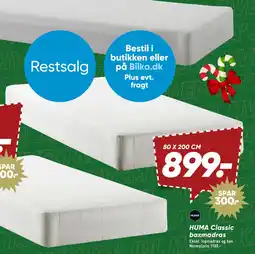 Bilka HUMA Classic boxmadras tilbud
