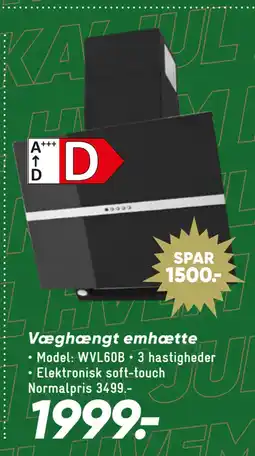 Bilka Væghængt emhætte tilbud