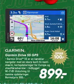 Bilka Garmin Drive 55 GPS tilbud