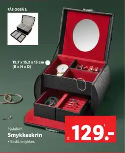 Lidl Smykkeskrin tilbud