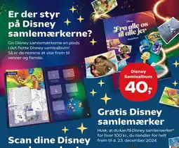 SuperBrugsen Disney Samlealbum tilbud