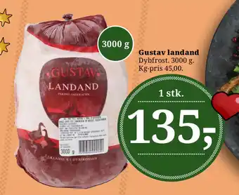 Dagli'Brugsen Gustav landand tilbud