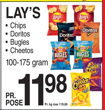 ABC Lavpris LAY’S tilbud