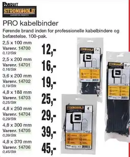 Harald Nyborg Pro kabelbinder tilbud
