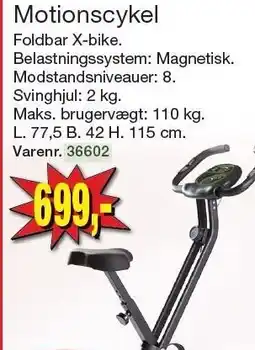 Harald Nyborg Motionscykel tilbud