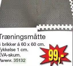 Træningsmåtte