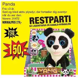 Harald Nyborg Panda tilbud